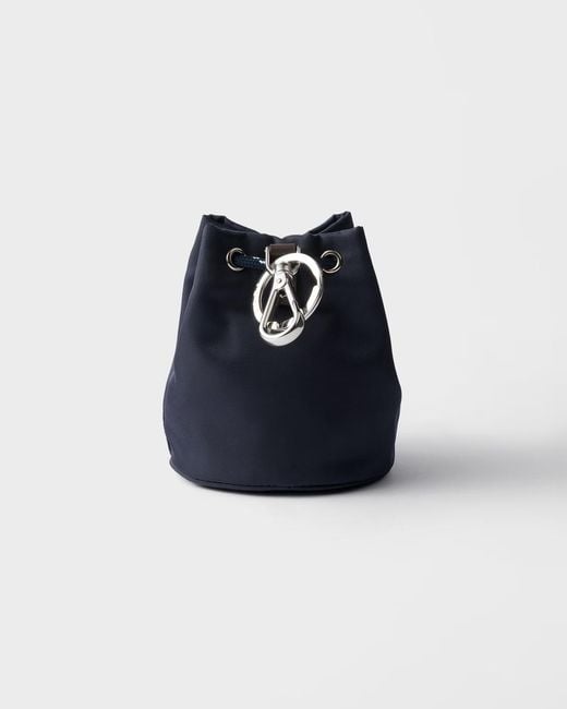 Prada Blue Bag-Shape Key Ring for men