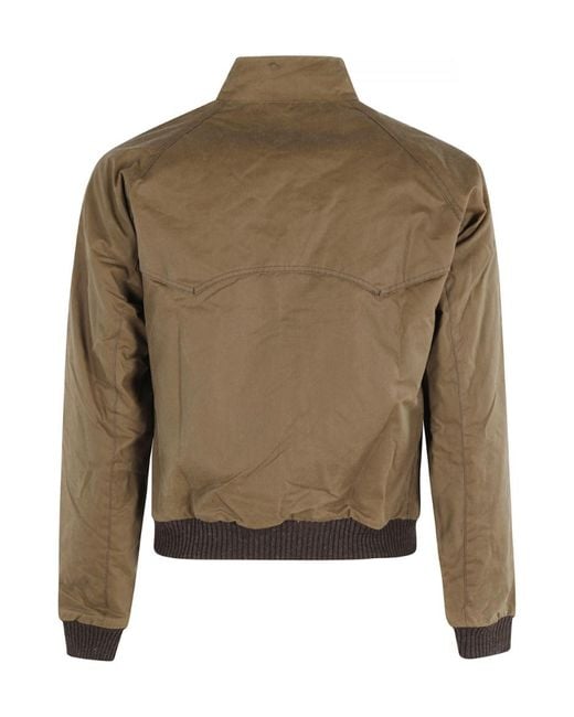 Barbour Green X Steve Mcqueen Merchant Wax Jacket for men