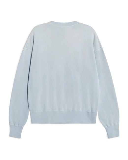 Maison Kitsuné Blue X Kuro Sunfaded Fox Sweat Shirt for men