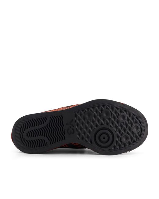 Y-3 Black Nizza Low-Top Sneakers for men