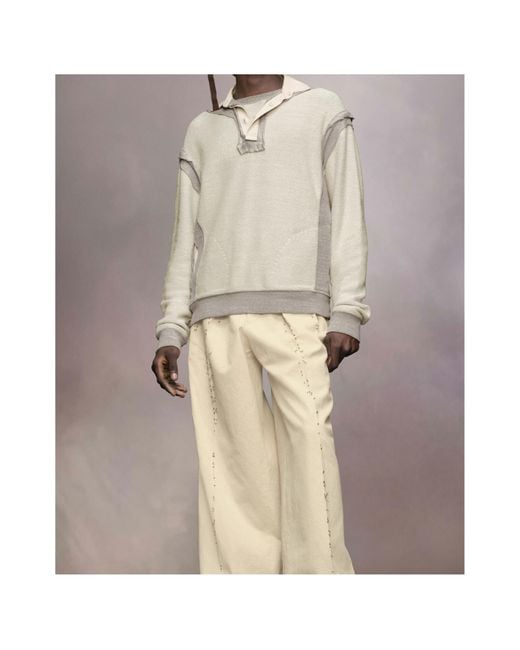 Maison Margiela White Décortiqué Sweatshirt