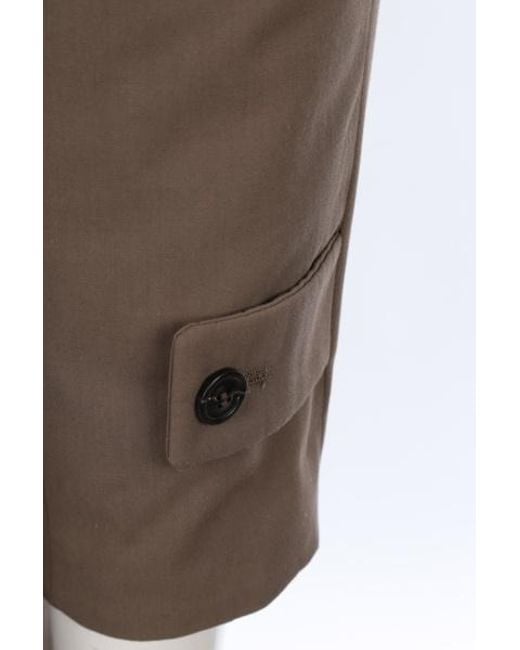Maison Margiela Brown Classic Trench Coat for men