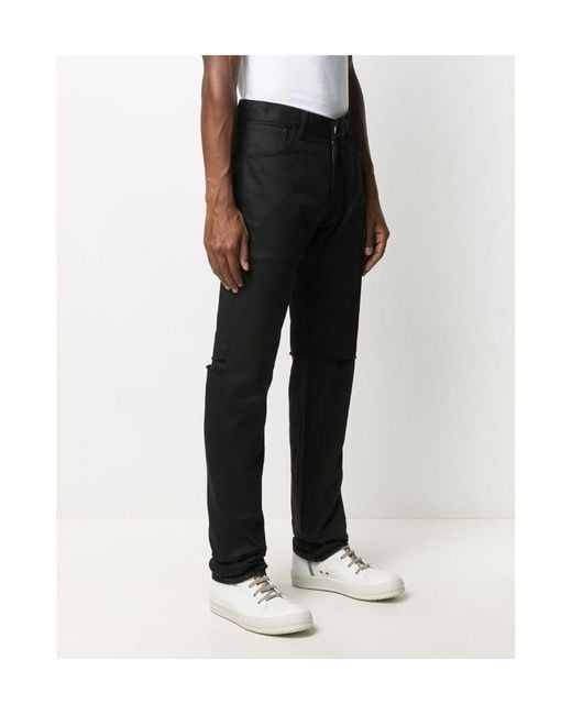 Raf Simons Black Straight Jeans for men