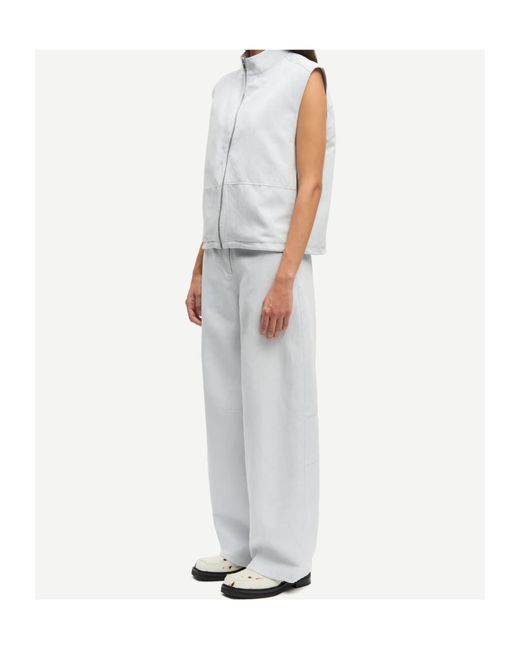 Samsøe & Samsøe White Sakaila Vest