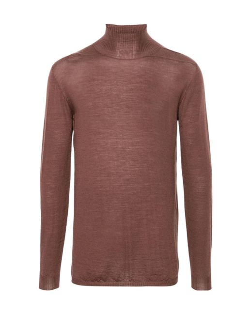 Rick Owens Brown Level Sweater for men