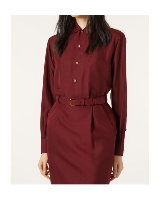Loro Piana Red André Shirt