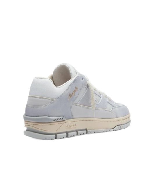Axel Arigato Gray Area Lo Textured Low-Top Sneakers for men
