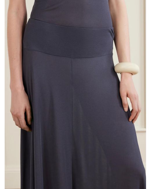 St. Agni Blue Flowing Skirt