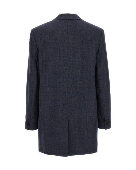 Isabel Marant Blue Precious Wool Blazer