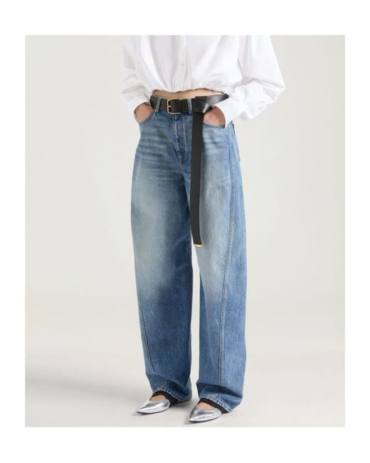 Givenchy Blue Light Cocoon Jeans