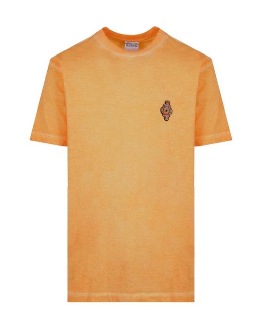 Marcelo Burlon Orange County Of Milan Sunset Cross T-Shirt for men