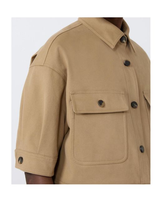 Max Mara Natural Cotton Cropped Jacket