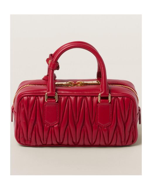 Miu Miu Arcadie Zippered Crossbody Bag