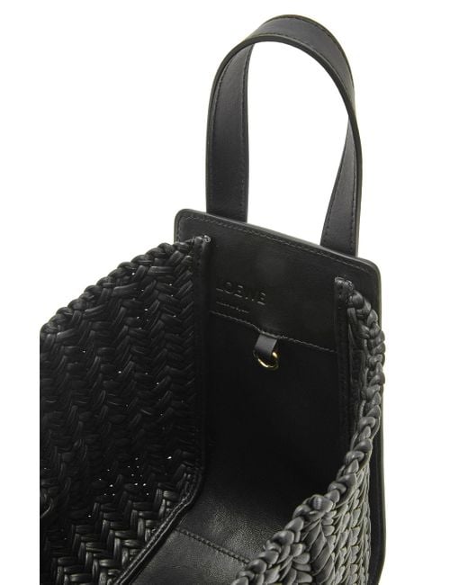 Loewe Black Compact Hammock Bucket Bag