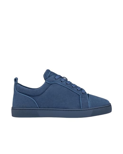 Christian Louboutin Blue Louis Junior Low-Top Sneakers for men