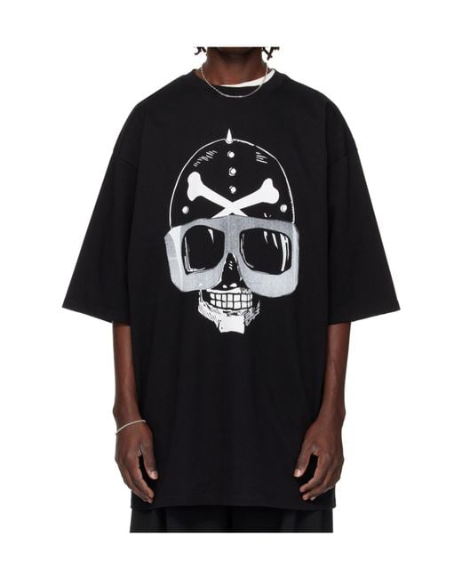 Lu'u Dan Black Printed Big Boy T-Shirt for men