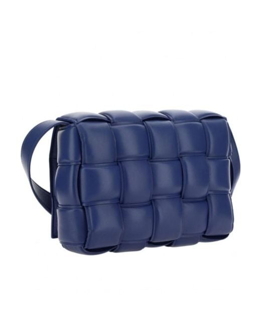 Bottega Veneta Blue Cassette Shoulder Bag
