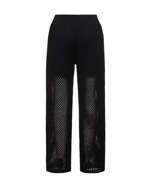 Brunello Cucinelli Black Side Pocket Wide-Legged Casual Pants