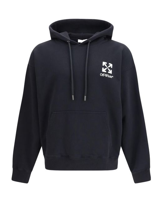 Off-White c/o Virgil Abloh Blue Small Arrow Skate Hoodie for men