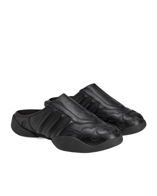 Y-3 Black Regu Slides for men
