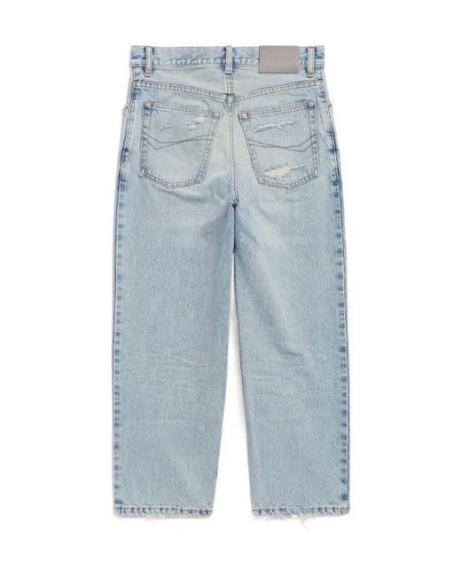 Balenciaga Blue Jackie Capri Jeans