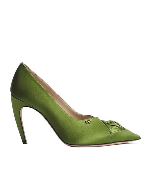 Dior Green Rose Pump