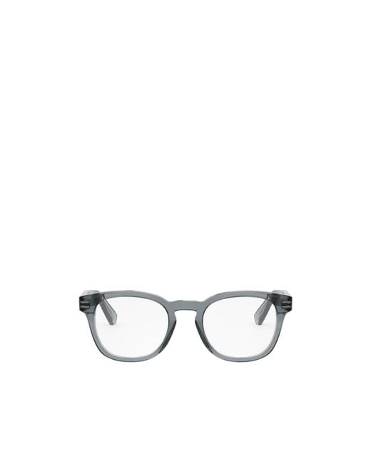 BVLGARI Metallic Bulgari Square Frame Glasses for men