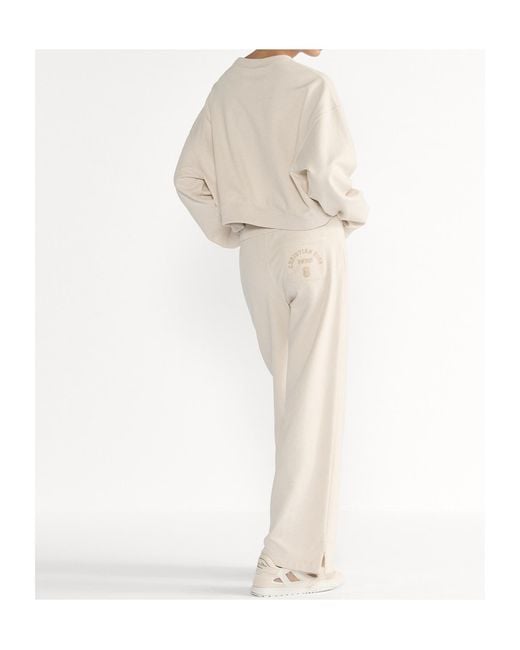 Dior White Cropped Sweatshirt