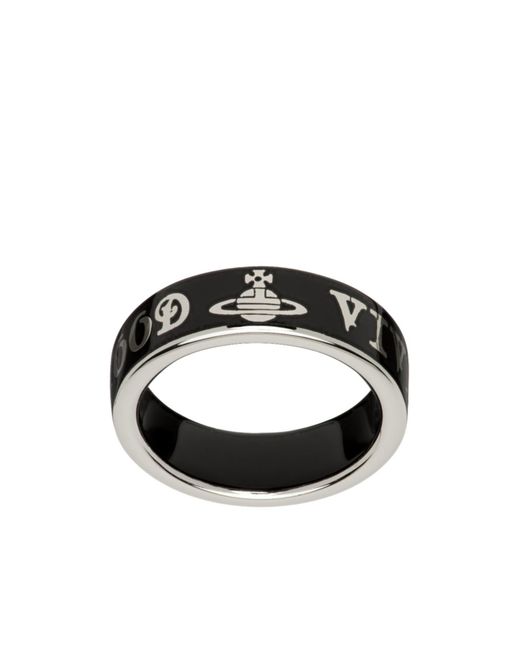 Vivienne Westwood Black Conduit Street Ring