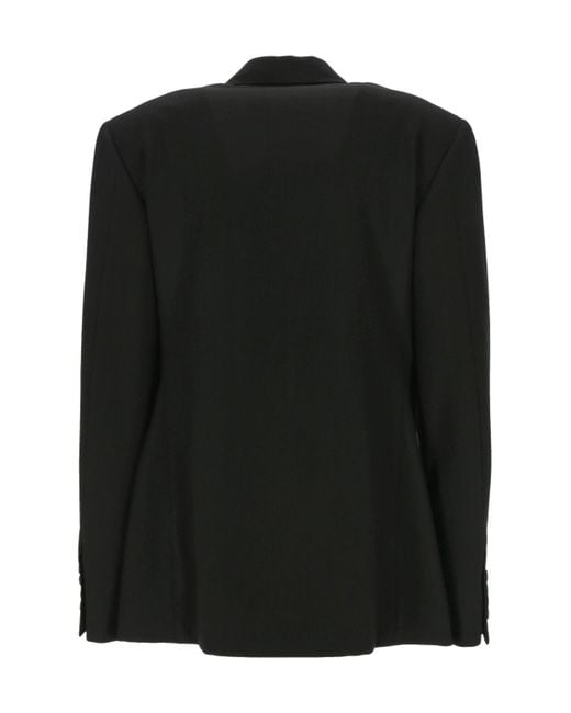 Balenciaga Black Single-Breasted Blazer