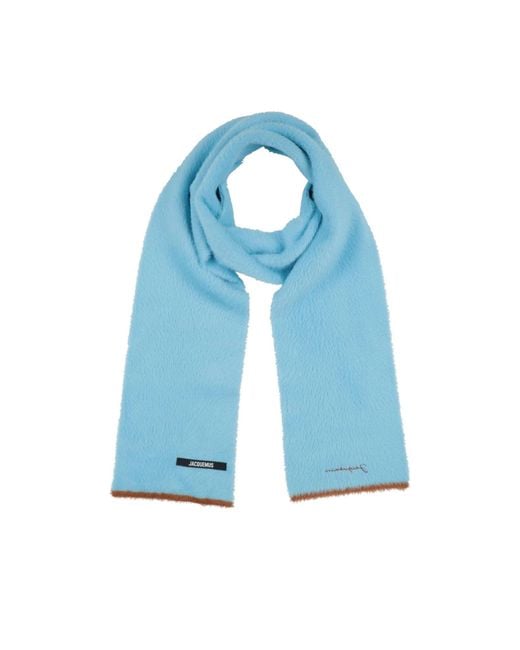 Jacquemus Blue Scarves And Foulards