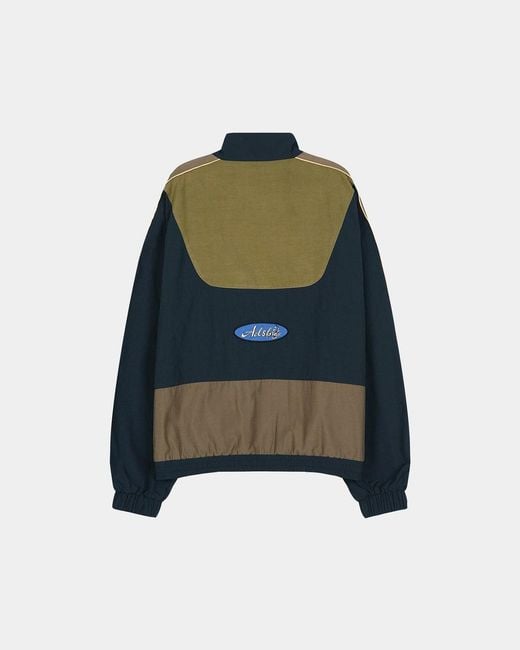 ANDERSSON BELL Blue Patchwork Jacket for men