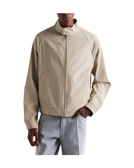 Prada Natural Stand-Collar Zip-Up Jacket for men
