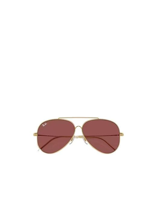Ray-Ban Pink Full Frame Sunglasses for men