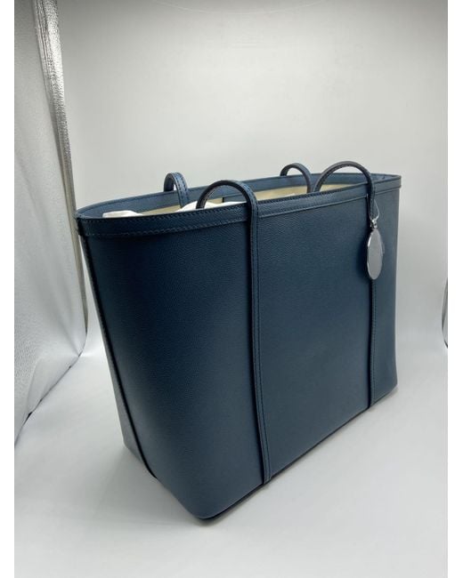 Dolce & Gabbana Blue Logo Tote Bag