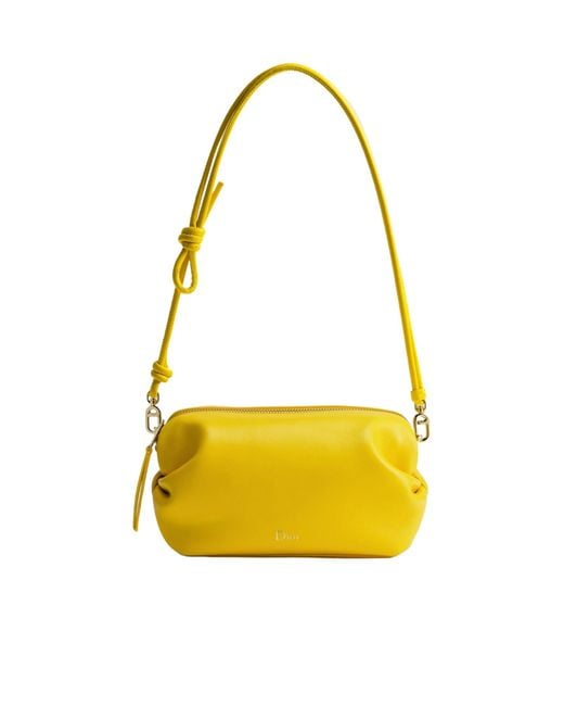 Dior Yellow Bow Pouch