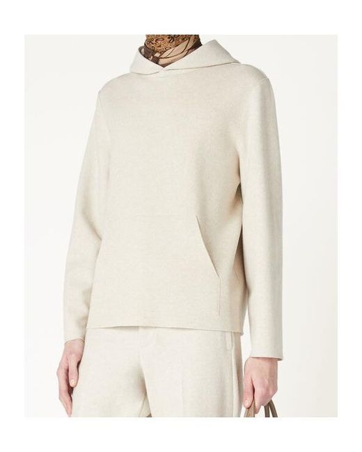 Loro Piana Natural Long-Sleeved Sweater for men