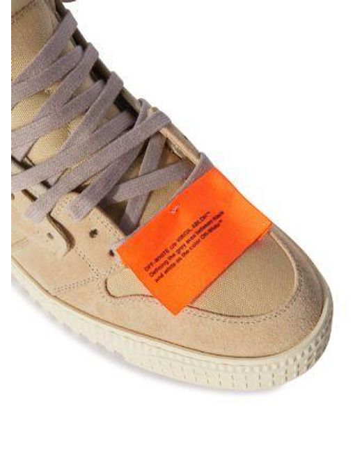 Off-White c/o Virgil Abloh Natural Off-Court 3.0 High-Top Sneakers for men
