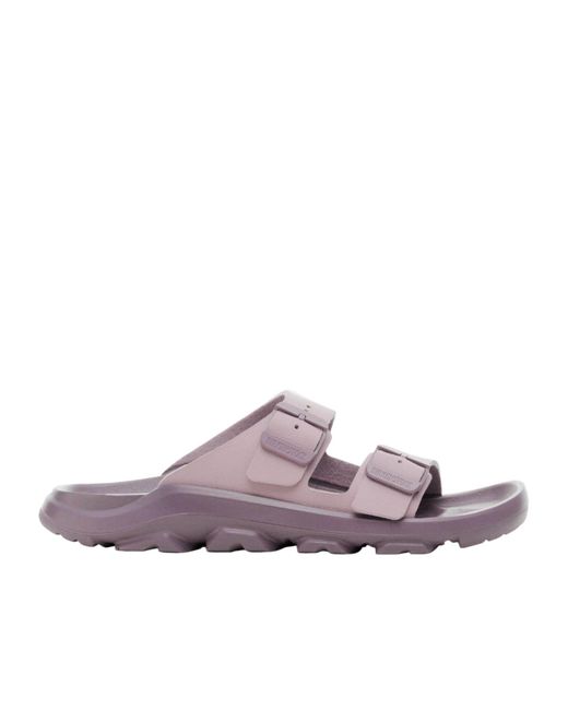 Birkenstock Purple Adjustable Flat Sandals