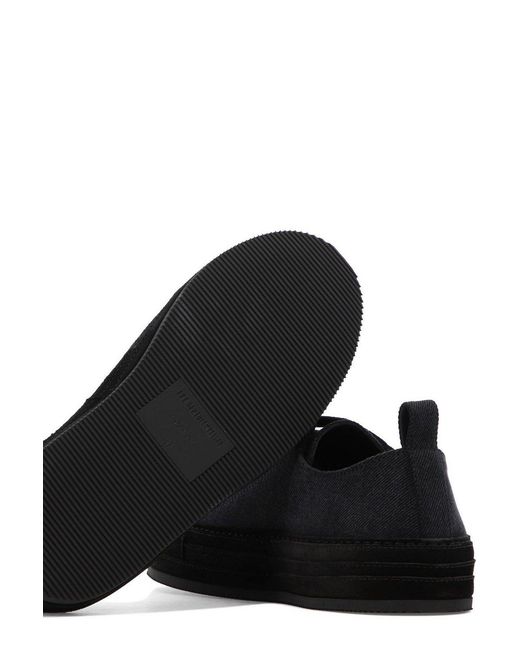 Ann Demeulemeester Black Gert Low-Top Sneakers