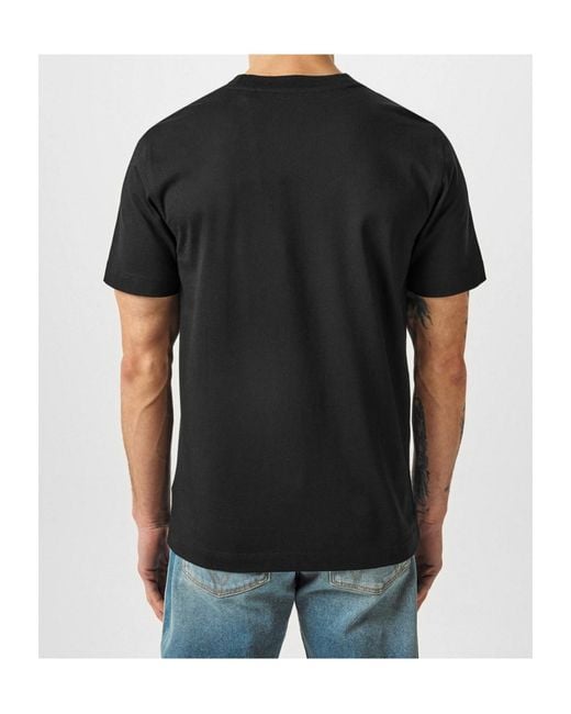 Burberry Black Short-Sleeved T-Shirt for men