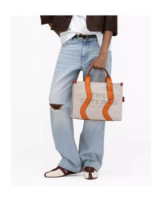 Marc Jacobs Red The Tote Medium Tote Bag