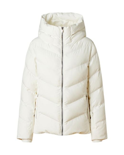 Fusalp White Delphine Ii Padded Ski Jacket