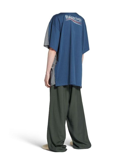 Balenciaga Green Tailored Tracksuit Pants for men