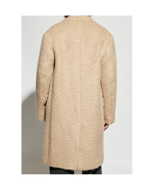 Dries Van Noten Natural Long Sleeve Coat for men