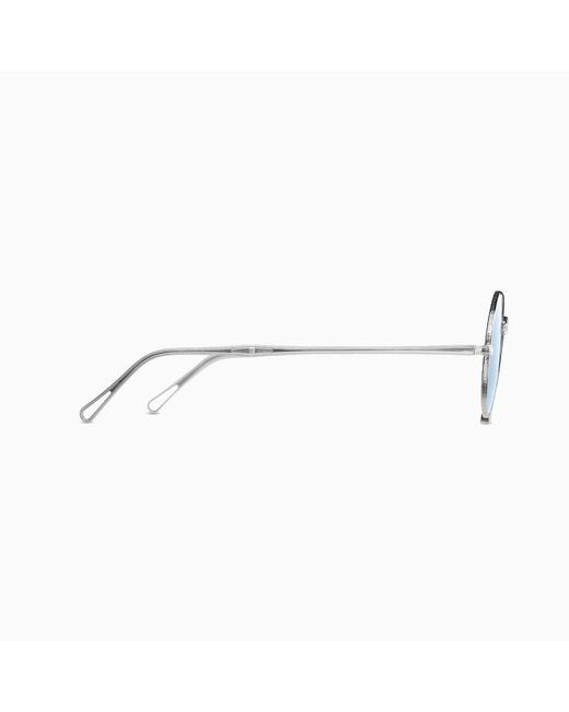 Matsuda Blue Round-Frame Sunglasses