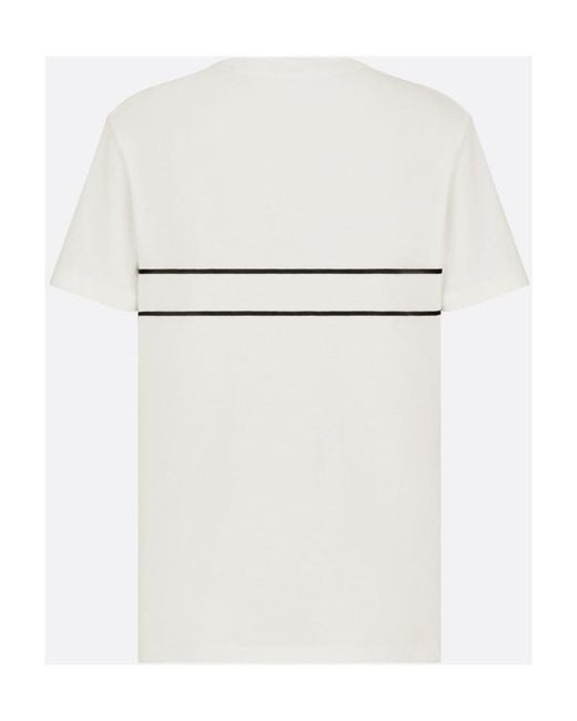 Dior White Logo T-Shirt