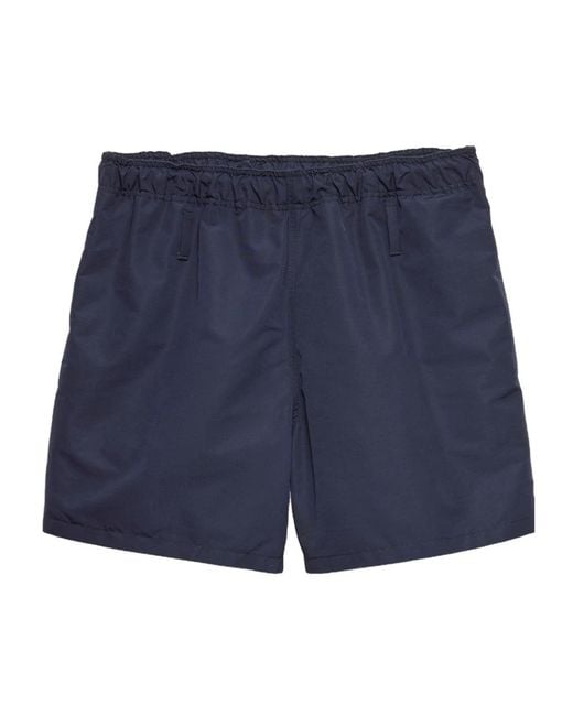 Prada Blue Belted Swim Shorts for men