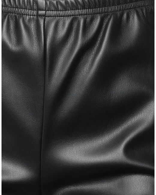 Maison Margiela Black Plain Pu Leather Pants