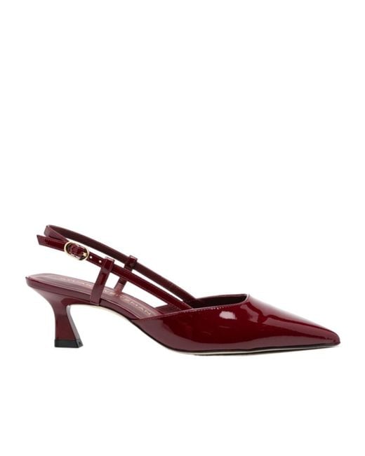 Stuart Weitzman Red 60Mm Vinnie Pumps